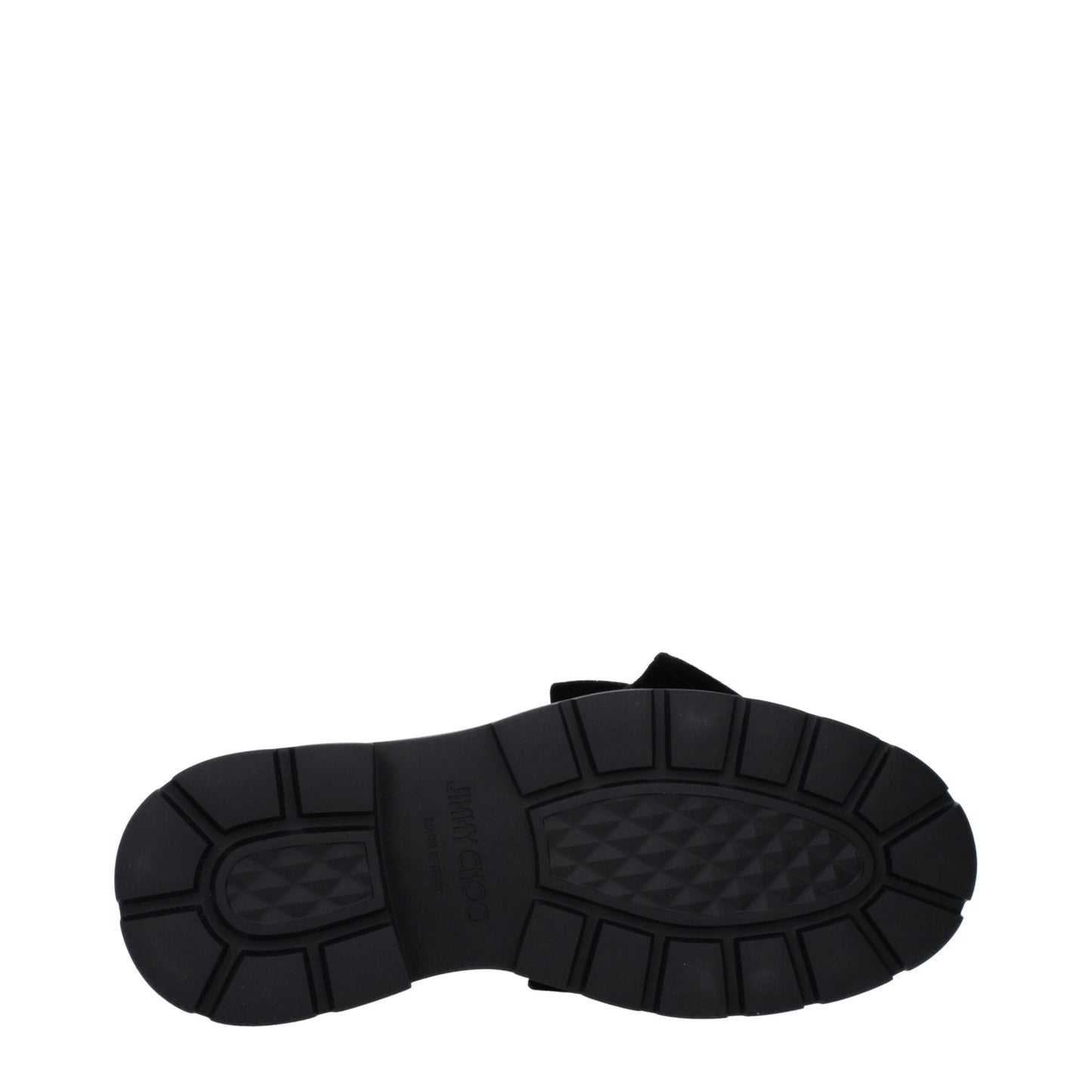 Jimmy Choo Black & Gray Glitter Slip-On Loafers for Men