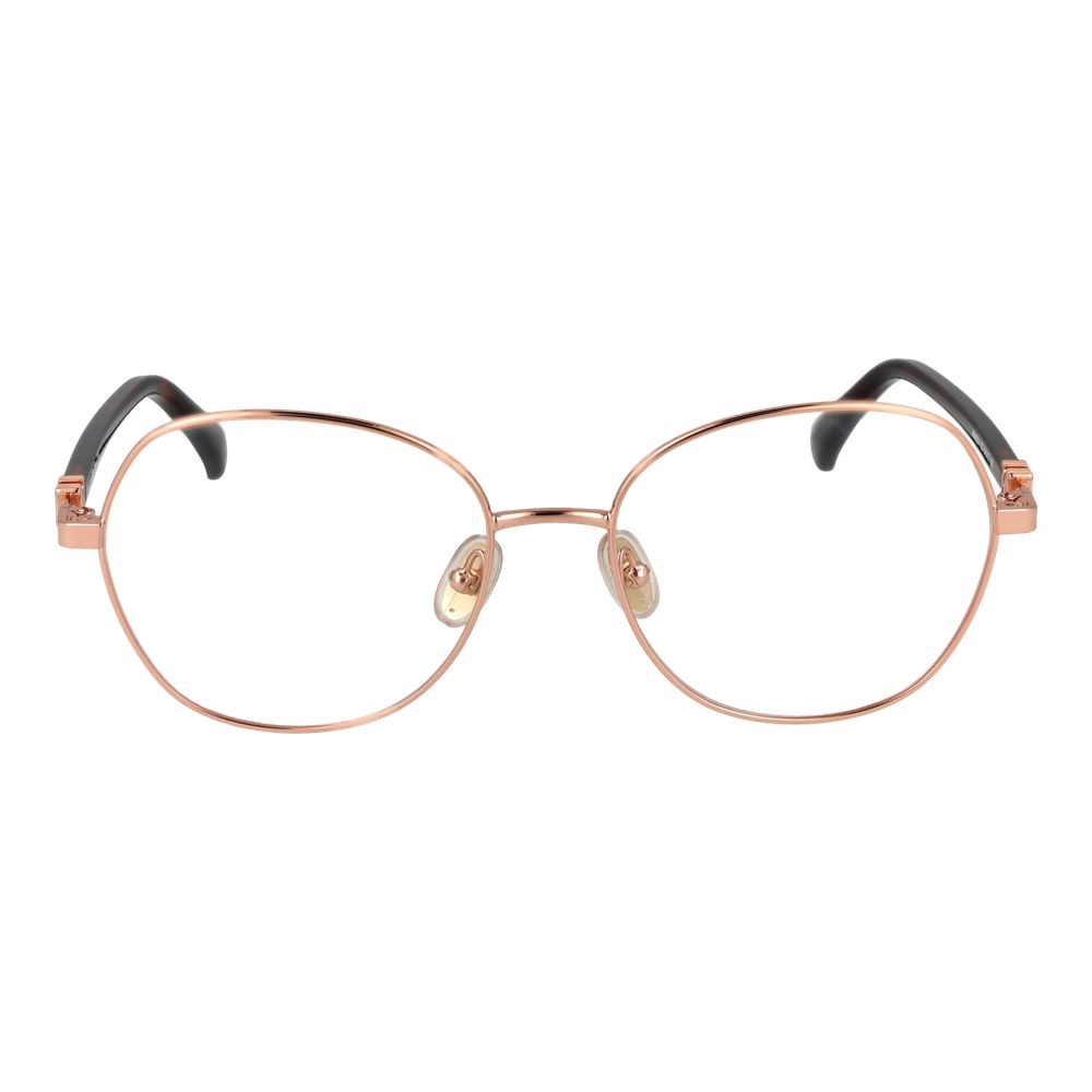 Max Mara Women’s Optical Glasses – Rose Gold Round Frame
