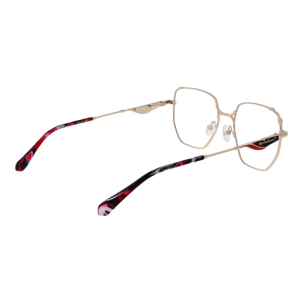Christian Lacroix Gold Women's Optical Glasses – Full-Rim Frame