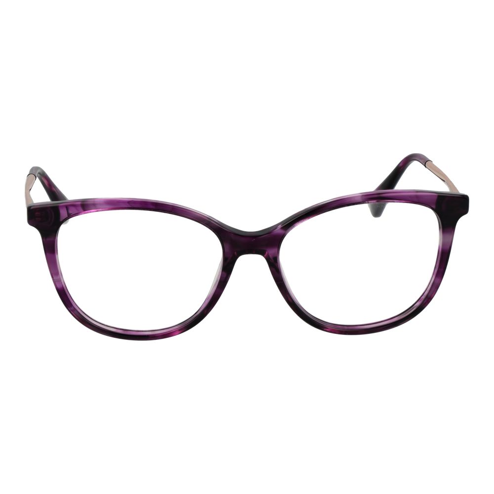 Max Mara Women’s Optical Frames – Purple Oval Frame, 52mm