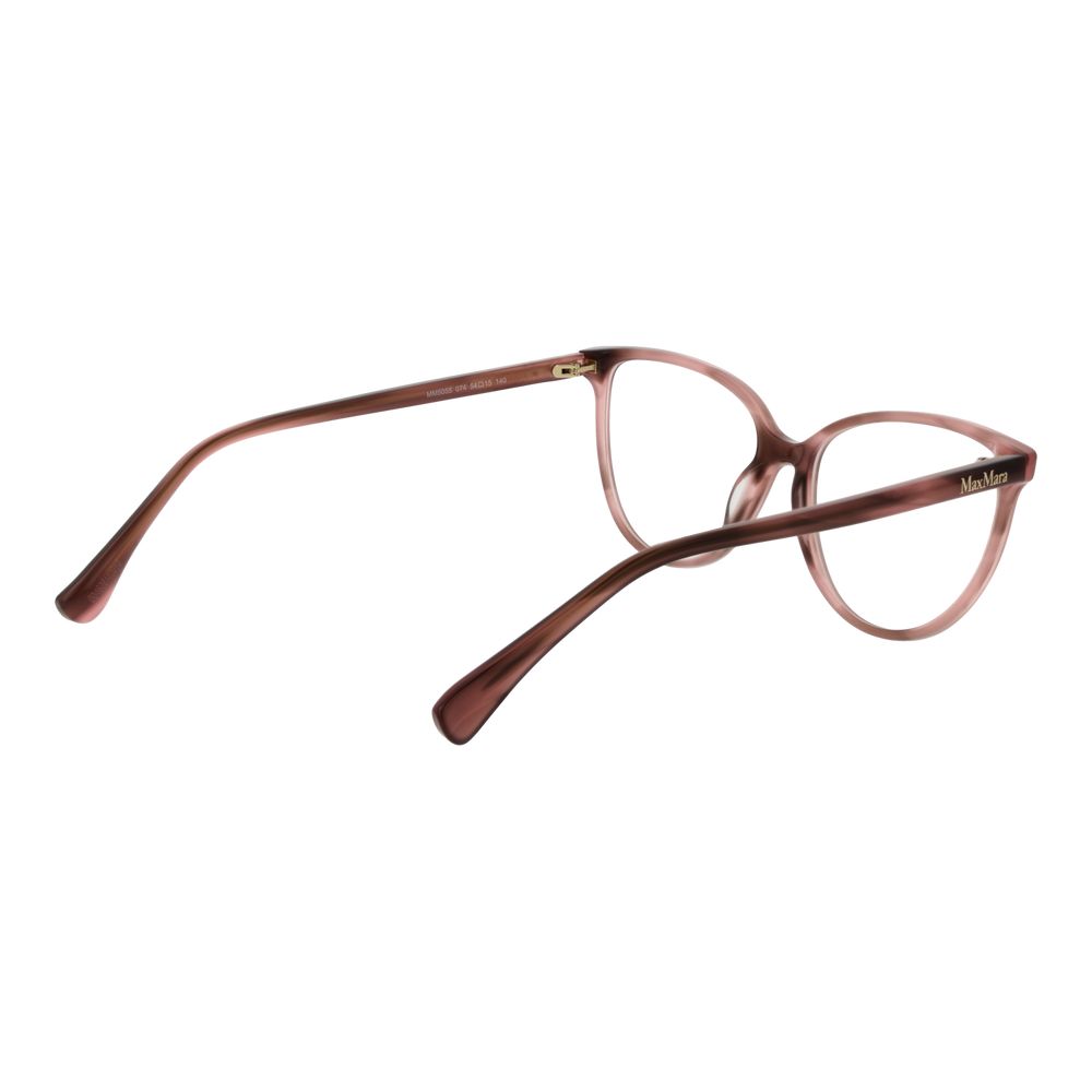 Max Mara Women’s Optical Glasses – Pink Cat Eye Frame, 54mm