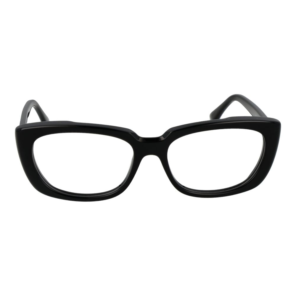 Max Mara Women’s Optical Glasses – Black Rectangle Frame