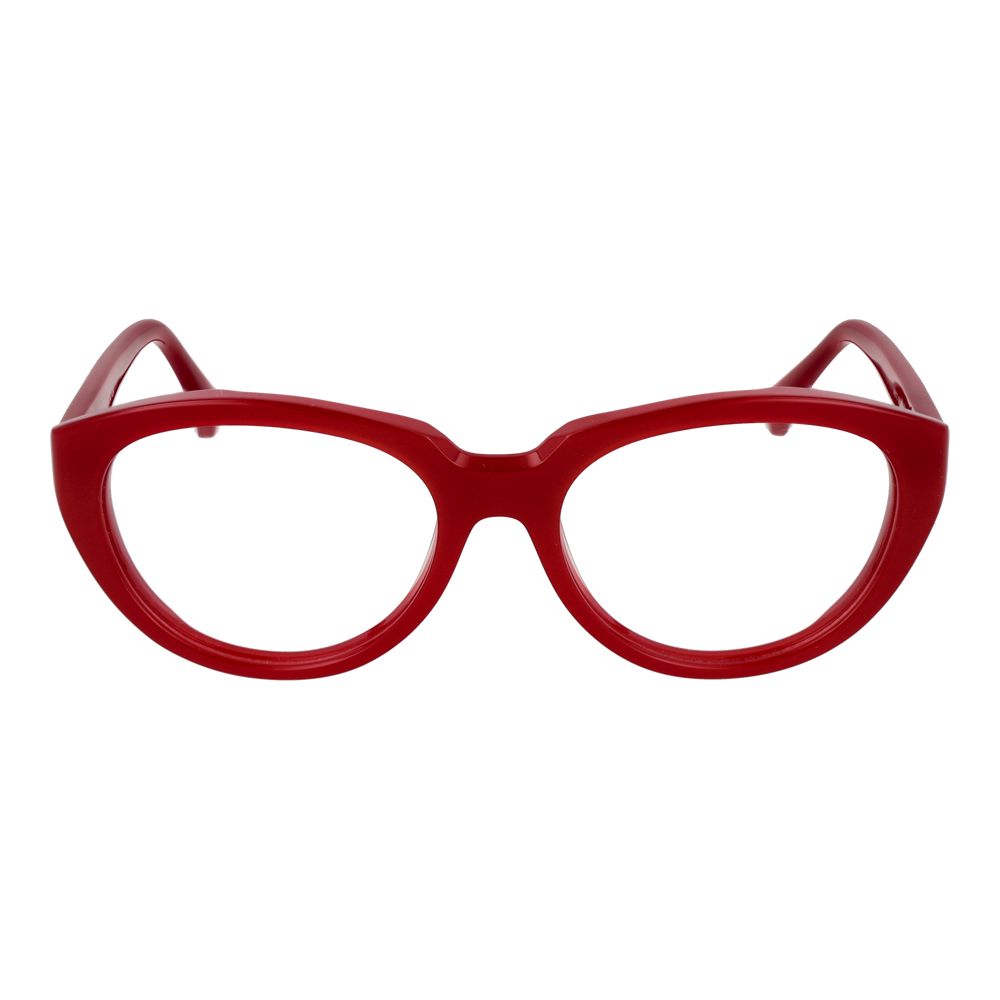 Max Mara Women’s Optical Glasses – Red Cat Eye Frame, 53mm