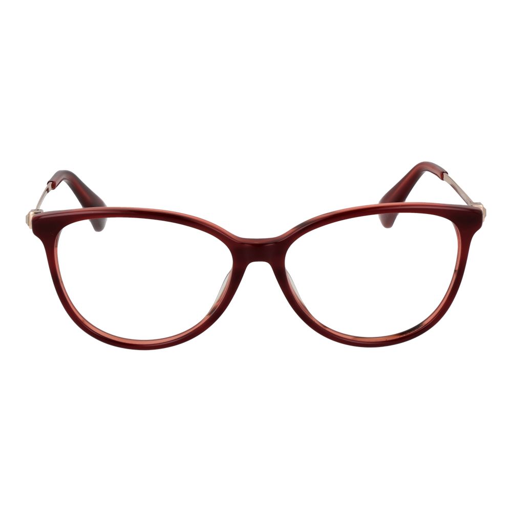 Max Mara Women’s Optical Glasses – Red Round Frame, 54mm