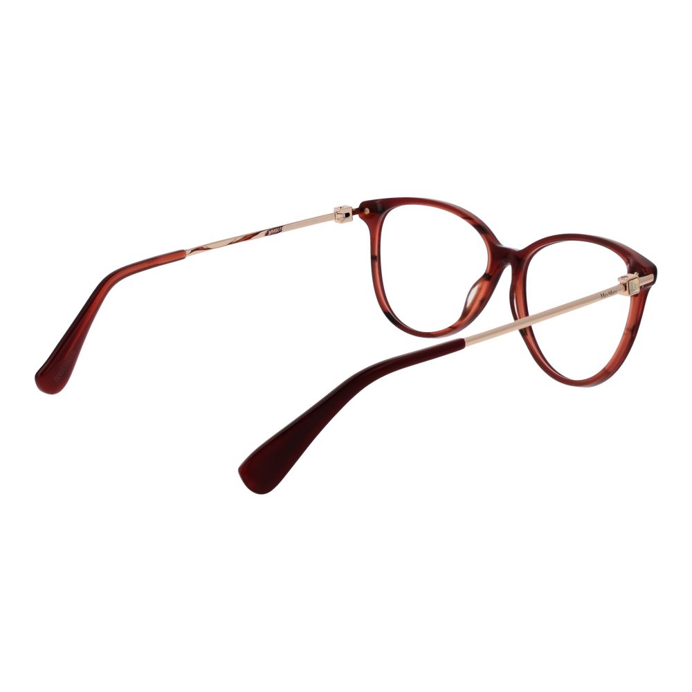 Max Mara Women’s Optical Glasses – Red Round Frame, 54mm