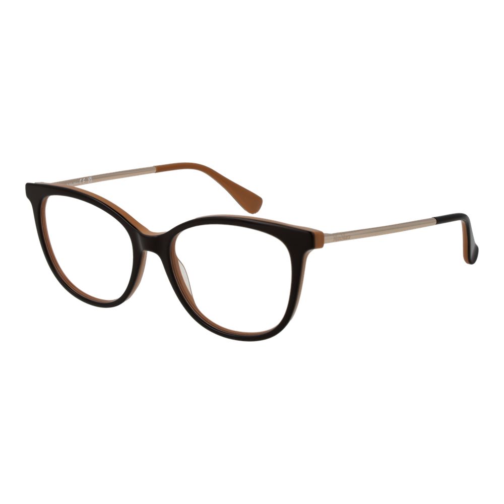 Max Mara Women's Optical Glasses – Brown Square Frame, 52mm