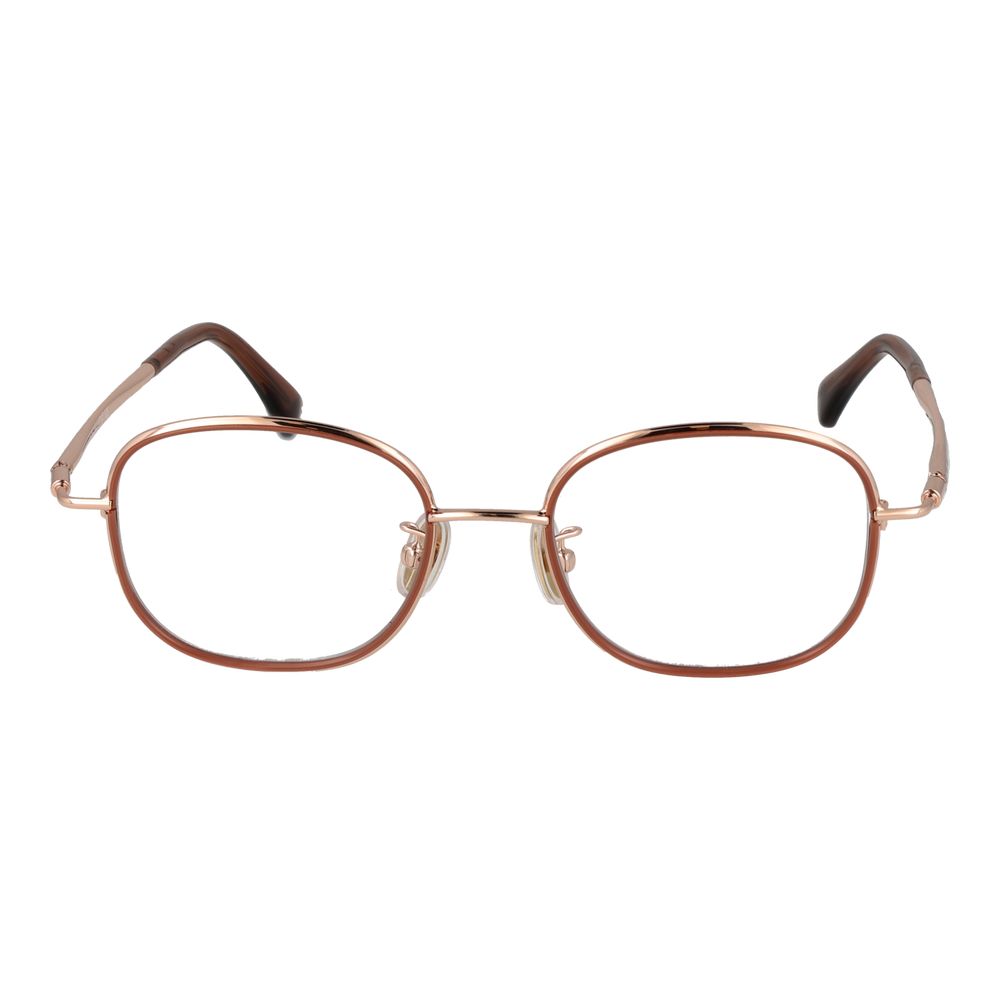 Max Mara Women’s Optical Glasses – Rose Gold Round Frame, 48mm
