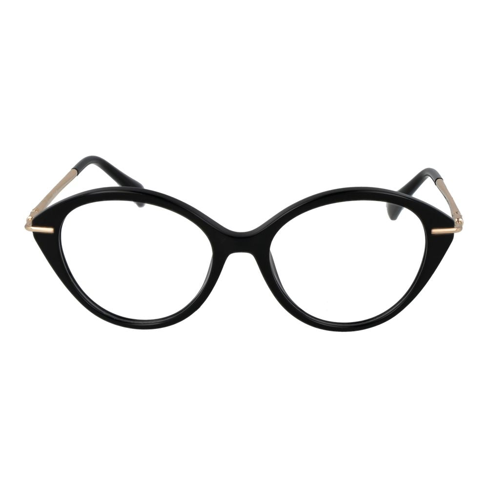 Max Mara Women’s Optical Glasses – Black Round Frame, 52mm