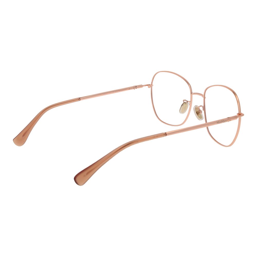Max Mara Women’s Optical Frames – Rose Gold Butterfly Style