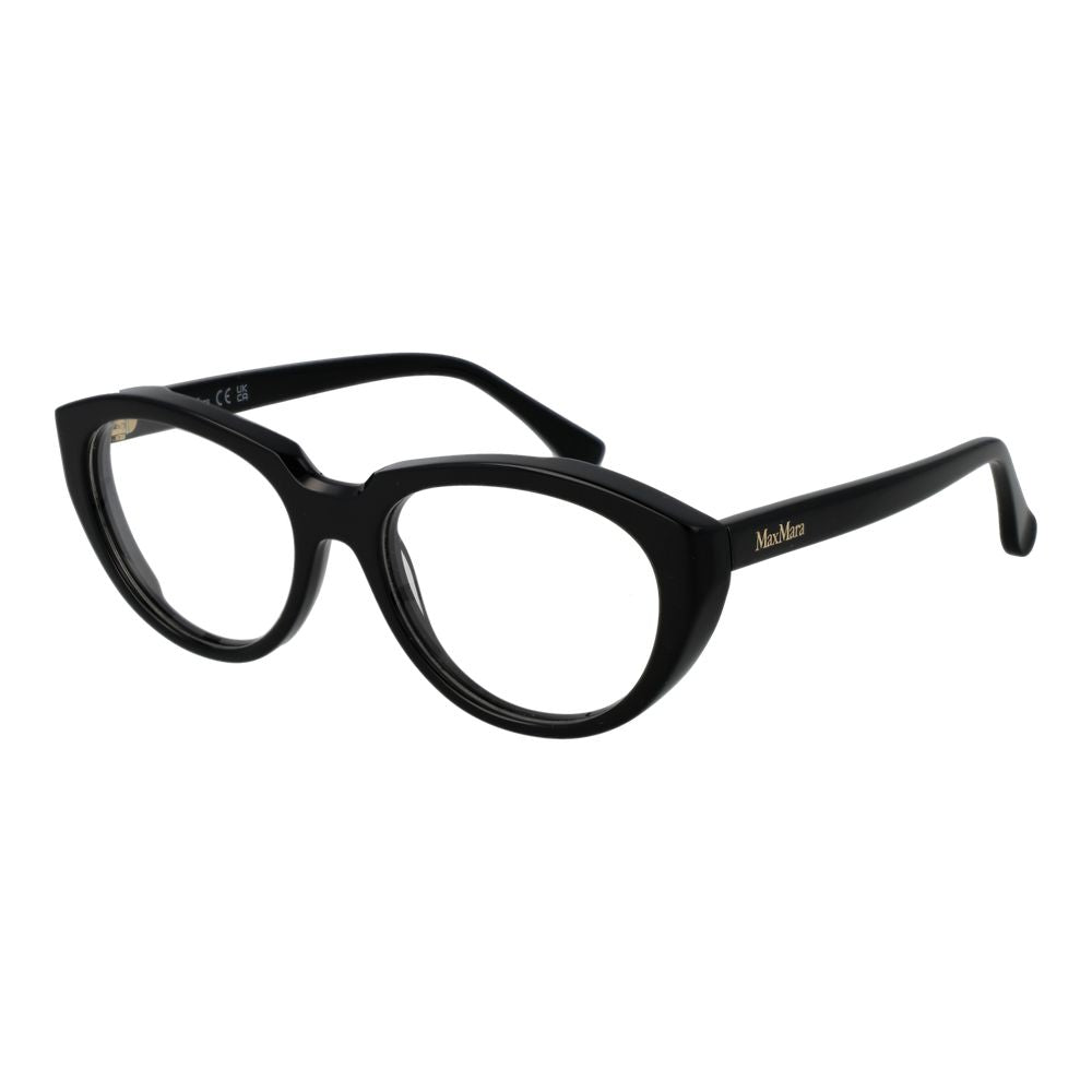Max Mara Women’s Optical Glasses – Black Cat Eye Frame, 53mm