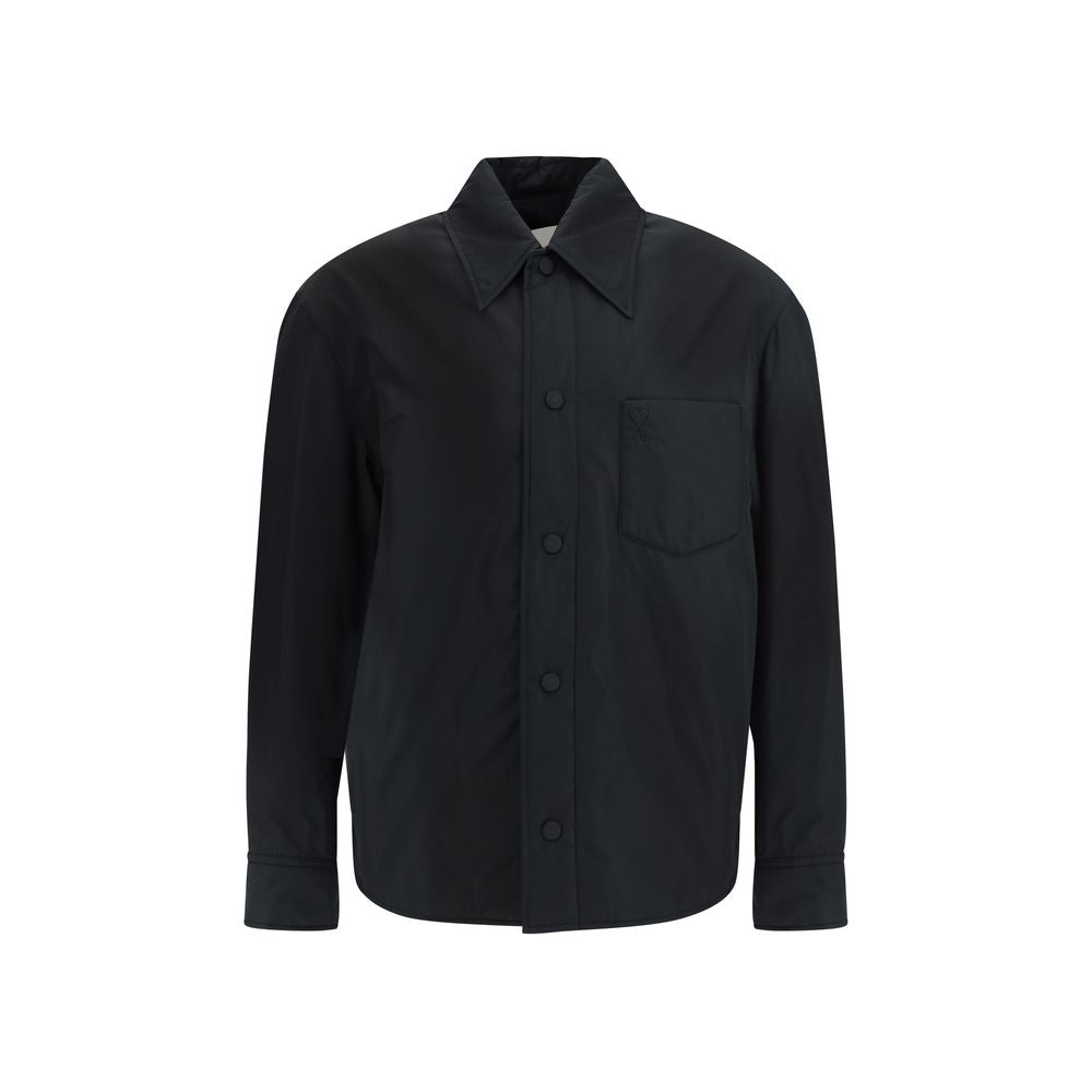 Ami Paris Ami De Coeur Padded Taffeta Jacket