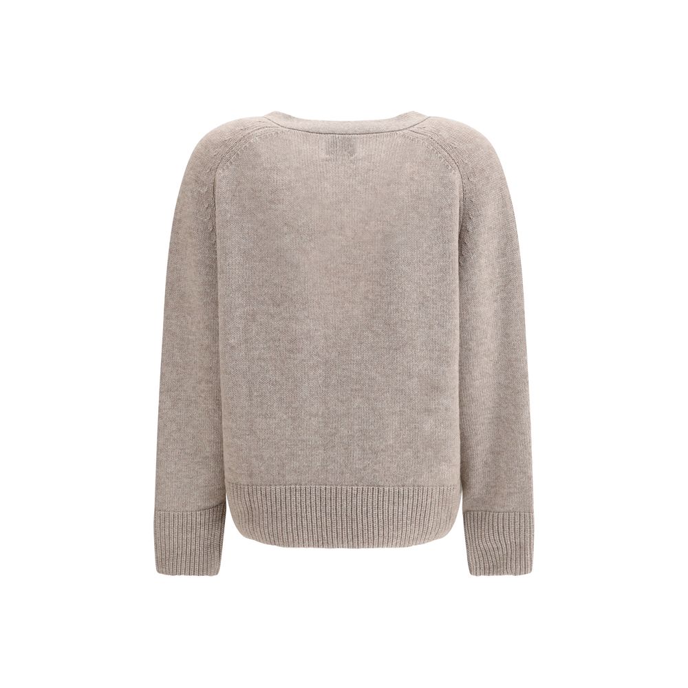 Allude Wool and Cashmere Cardigan