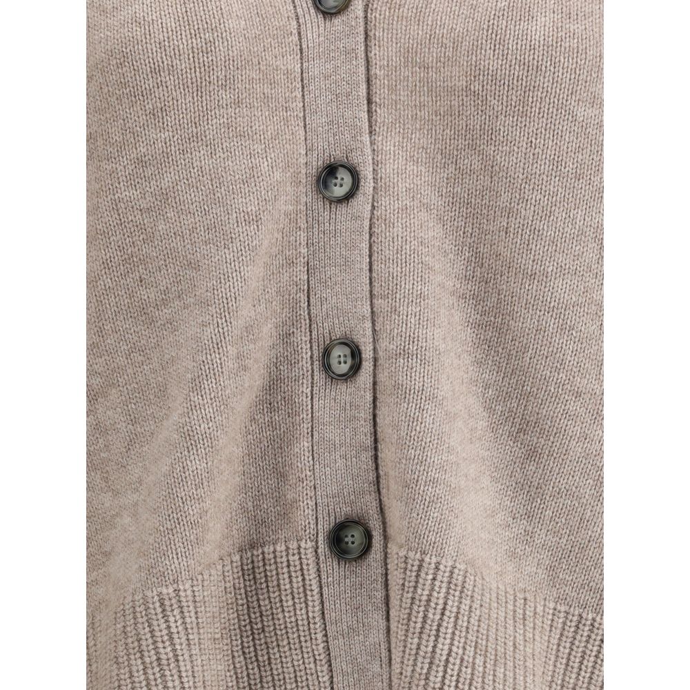 Allude Wool and Cashmere Cardigan