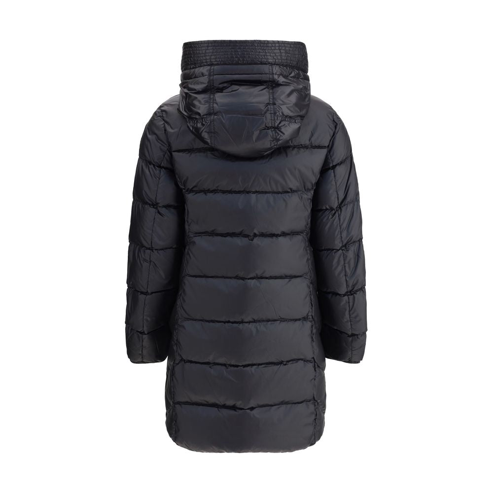 Parajumpers Black Marion Down Hooded Jacket for Women