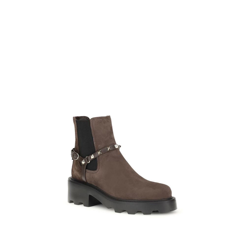 Valentino Garavani Beatles Ankle Boots with Studs