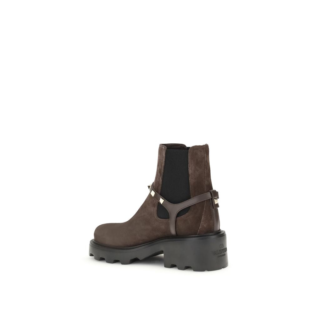 Valentino Garavani Beatles Ankle Boots with Studs