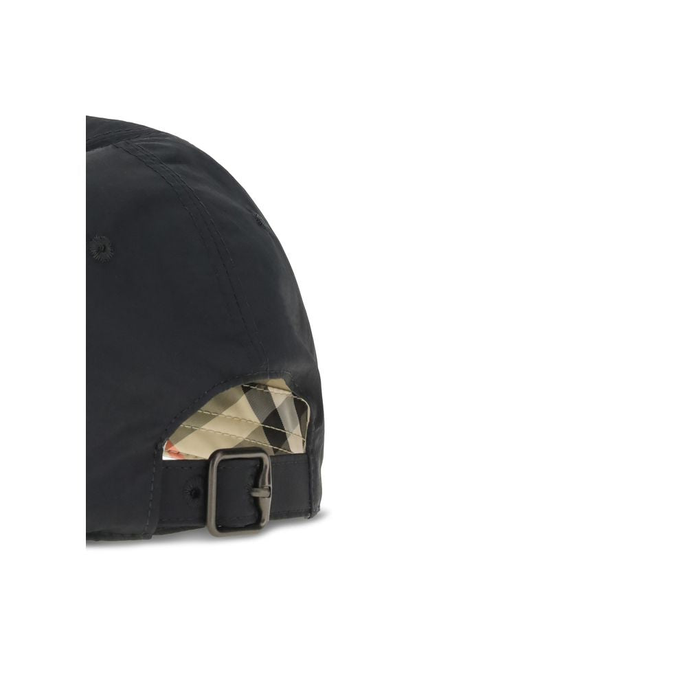 Burberry Knight Stamp Gabardine Baseball Cap