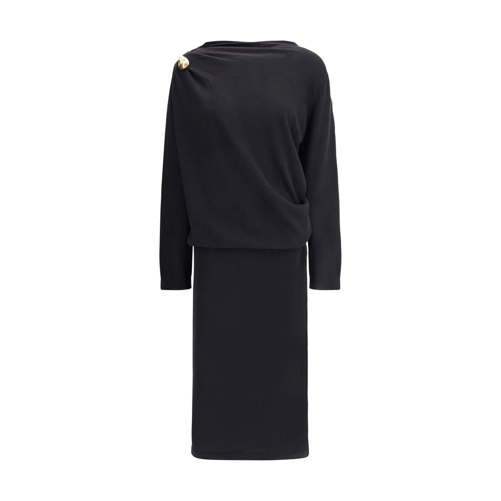 Fabiana Filippi Wool Long Dress