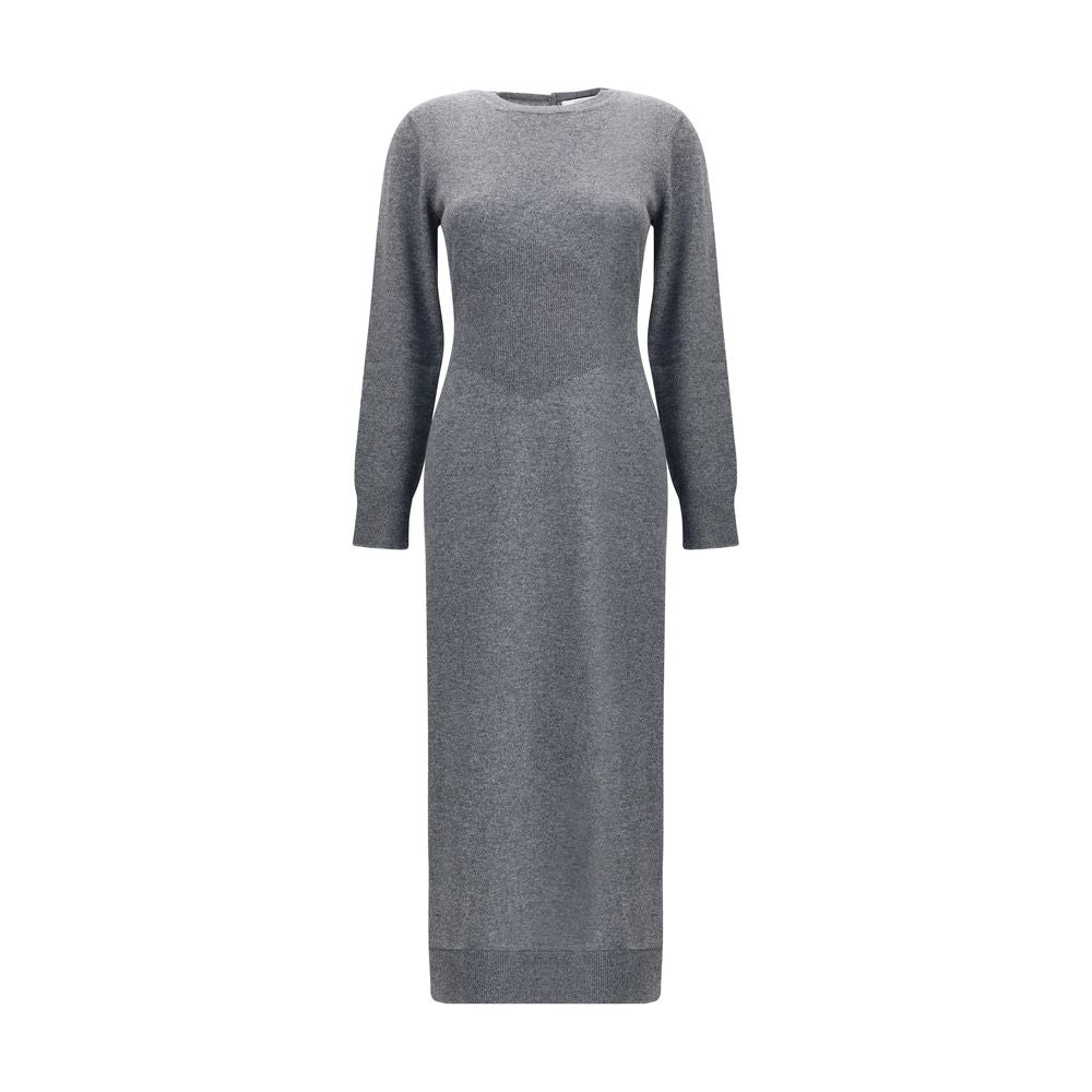 Givenchy Grey Cashmere Knit Maxi Dress