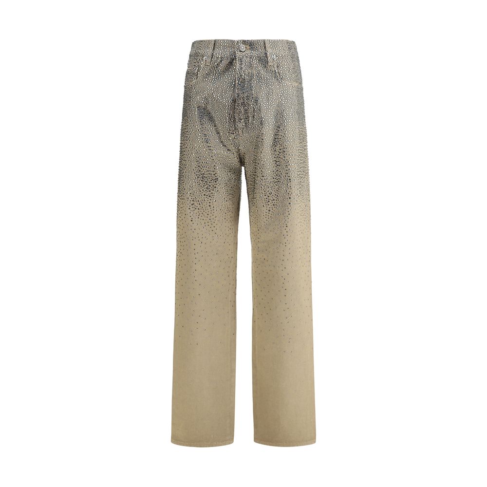 Golden Goose Crystal Straight Jeans