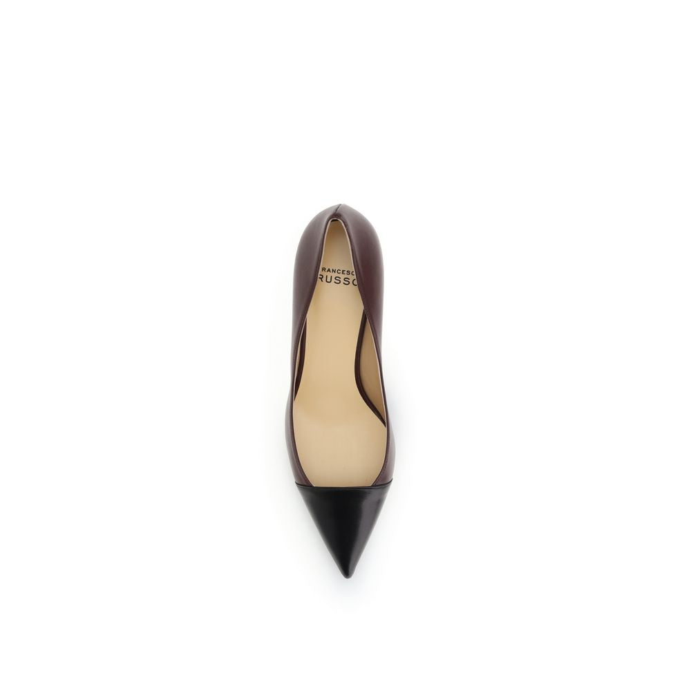 Francesco Russo Two-tone Pumps: Timeless Elegance Redefined