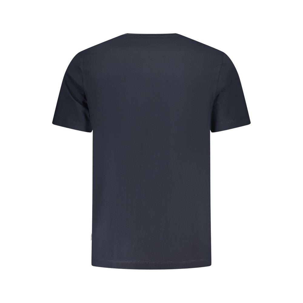 Guess Jeans Blue Cotton T-Shirt for Men