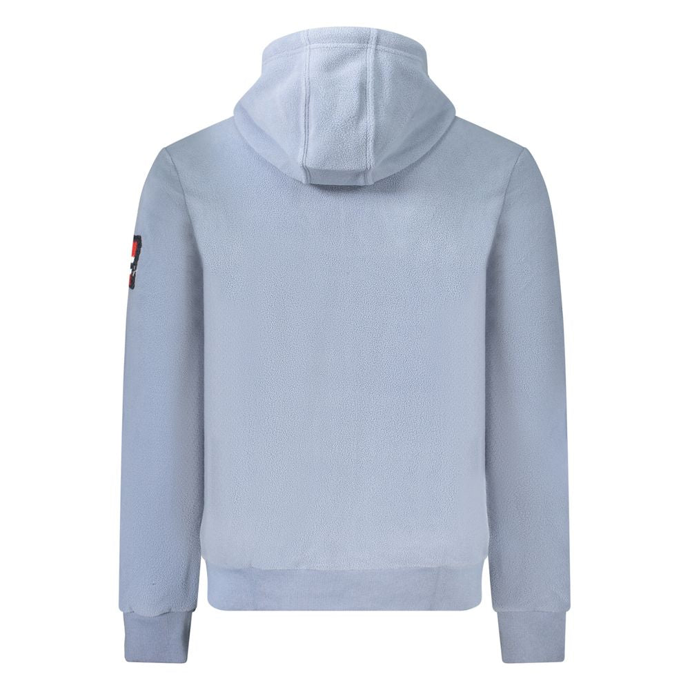 Norway 1963 Blue Polyester Hooded Sweater