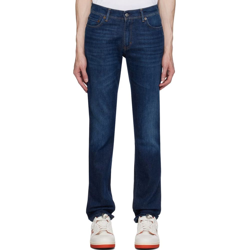 Acne Studios Blå Konst South Jeans - Men's Slim Fit