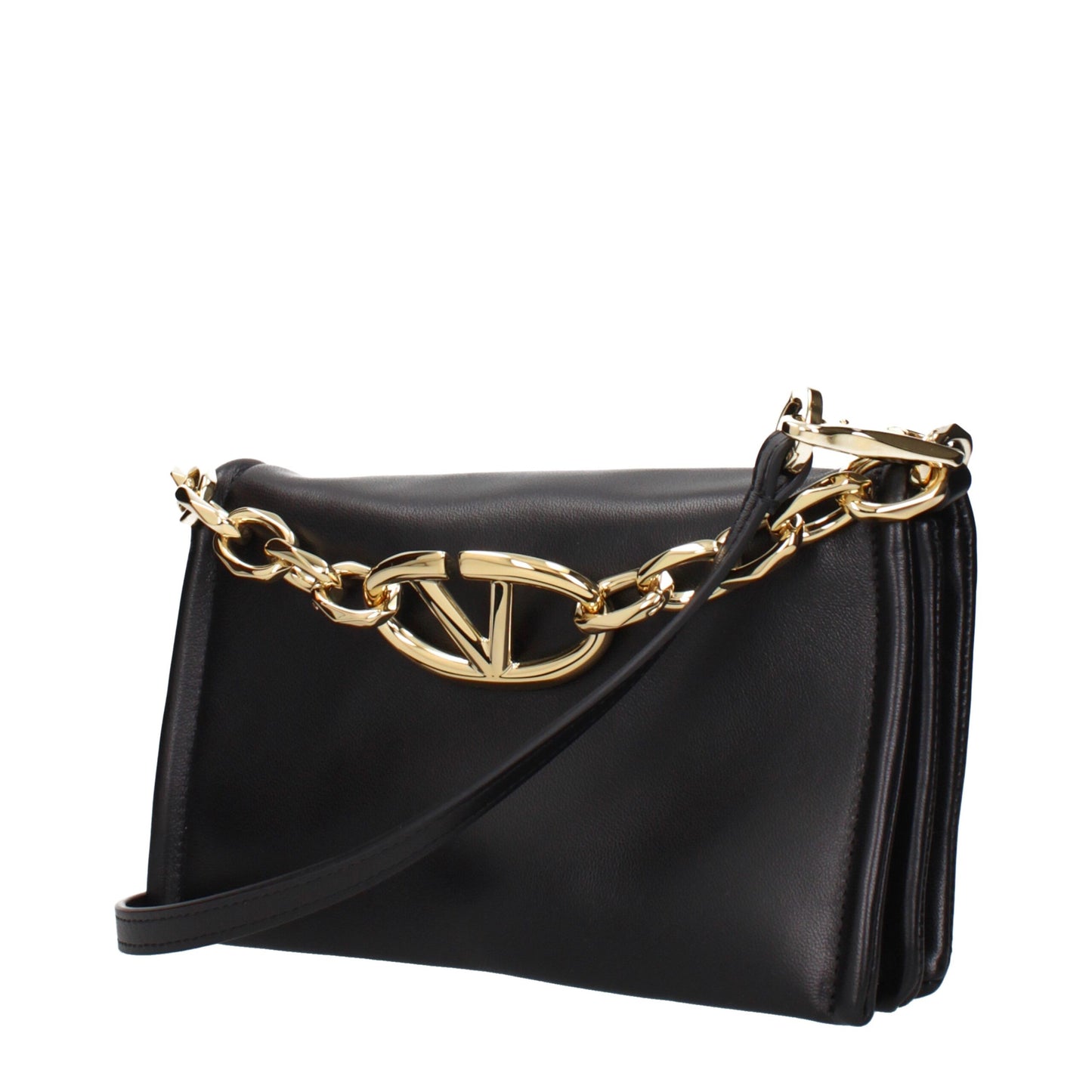 Valentino Garavani Black Leather Handbag