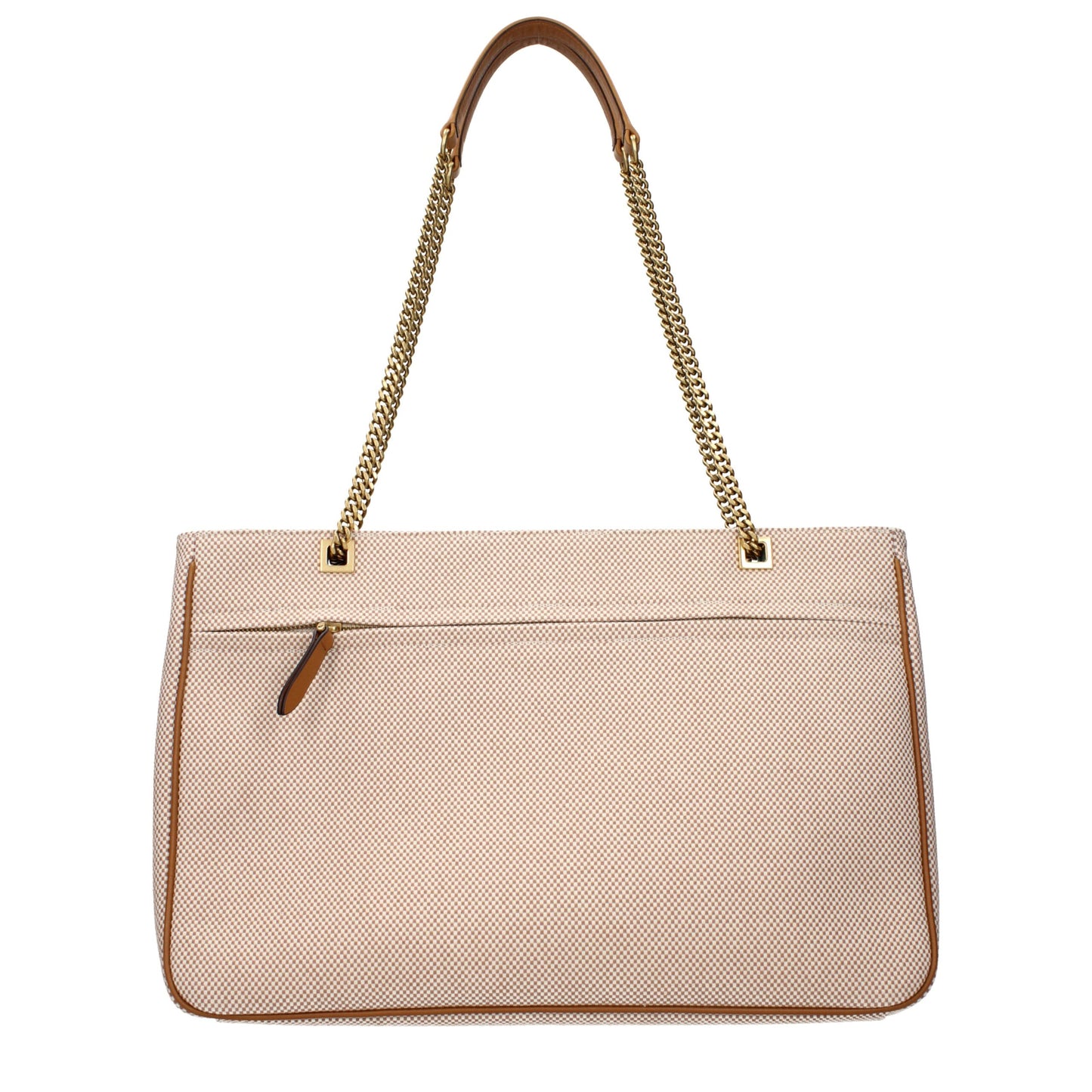 Valentino Garavani Beige Fabric Shoulder Bag
