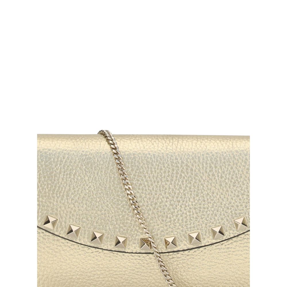 Valentino Garavani Rockstud Chain Wallet