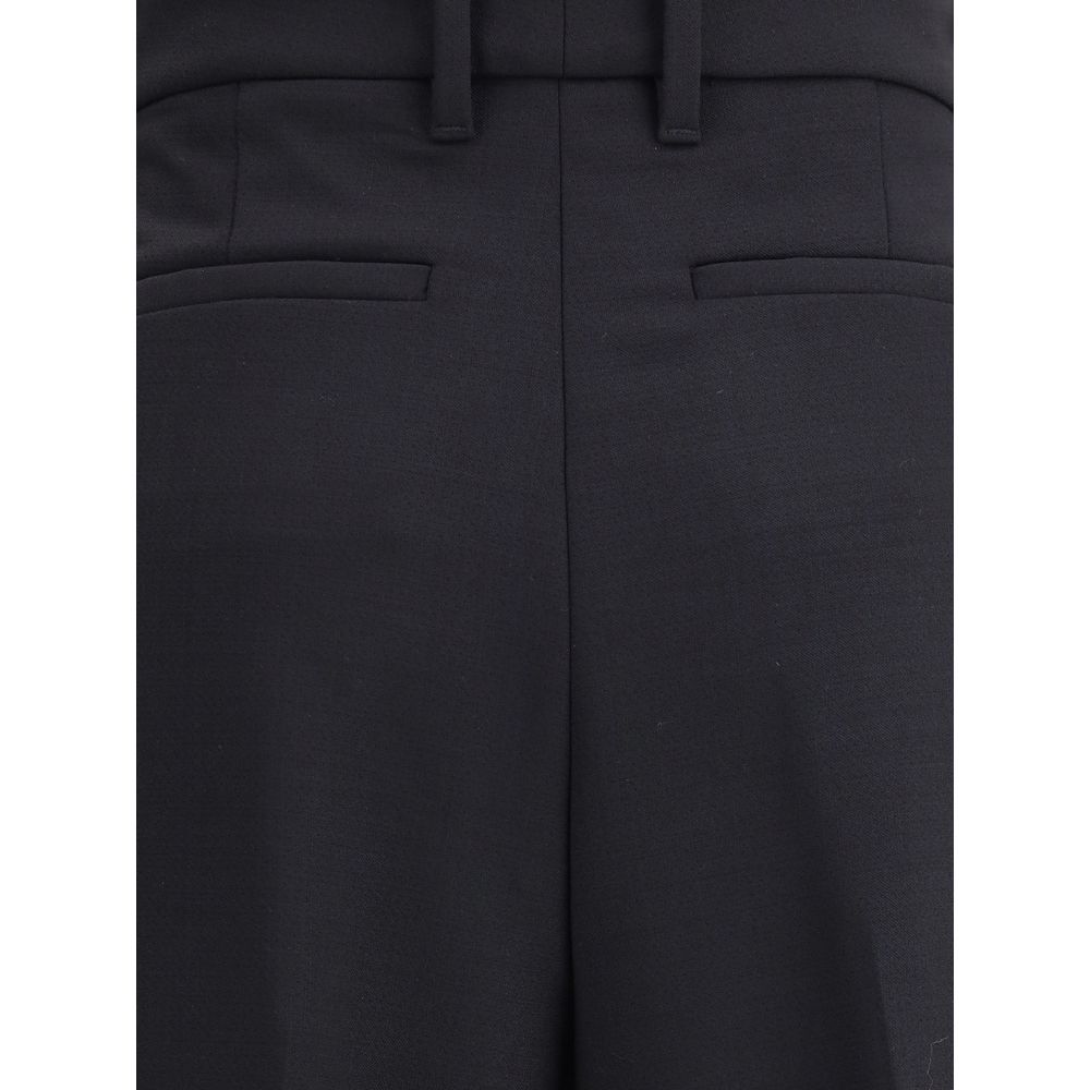 True Royal Karol Pants - Wide-Leg Luxury with Modern Elegance
