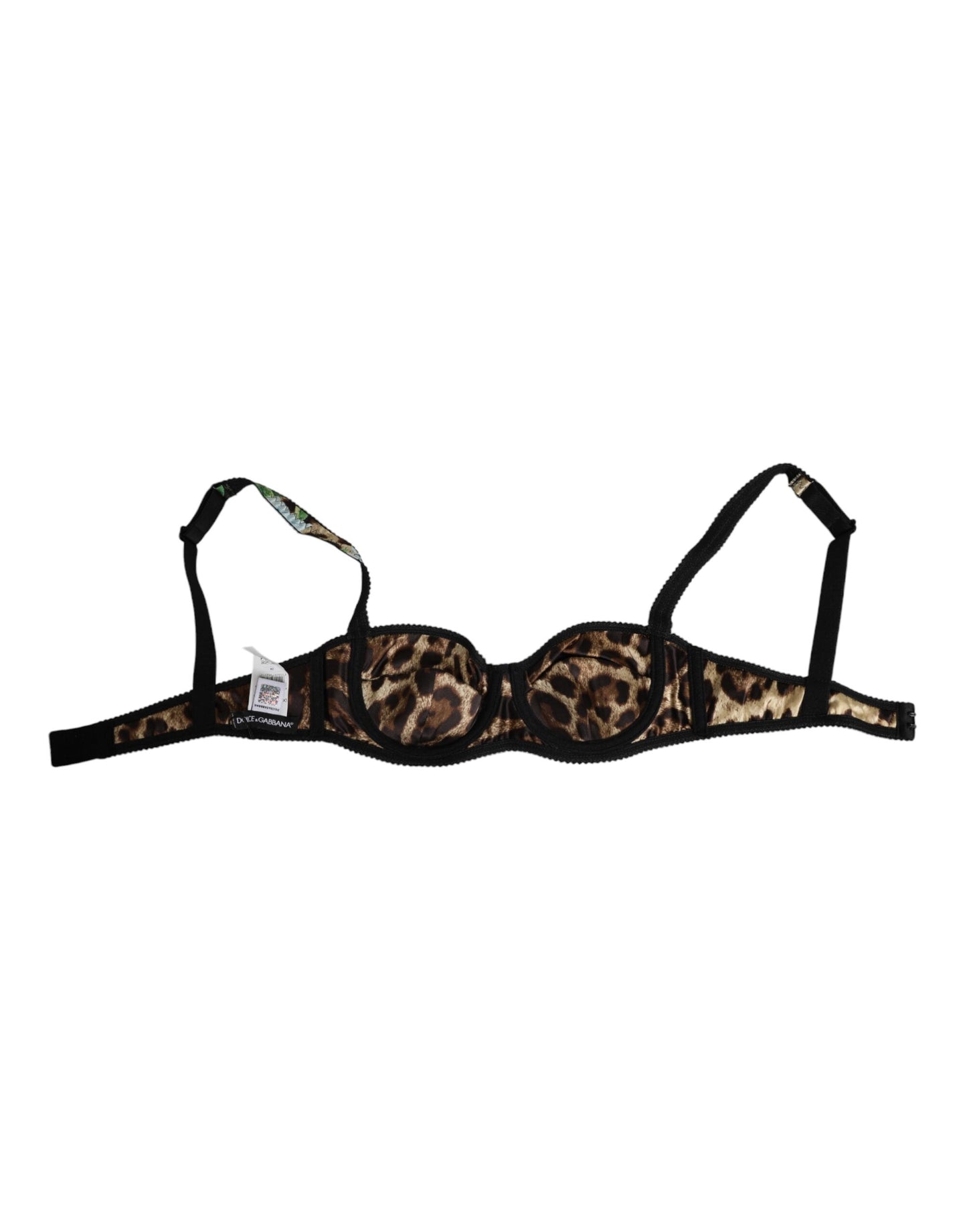Dolce & Gabbana Multicolor Floral Semi Padded Balconette Bra