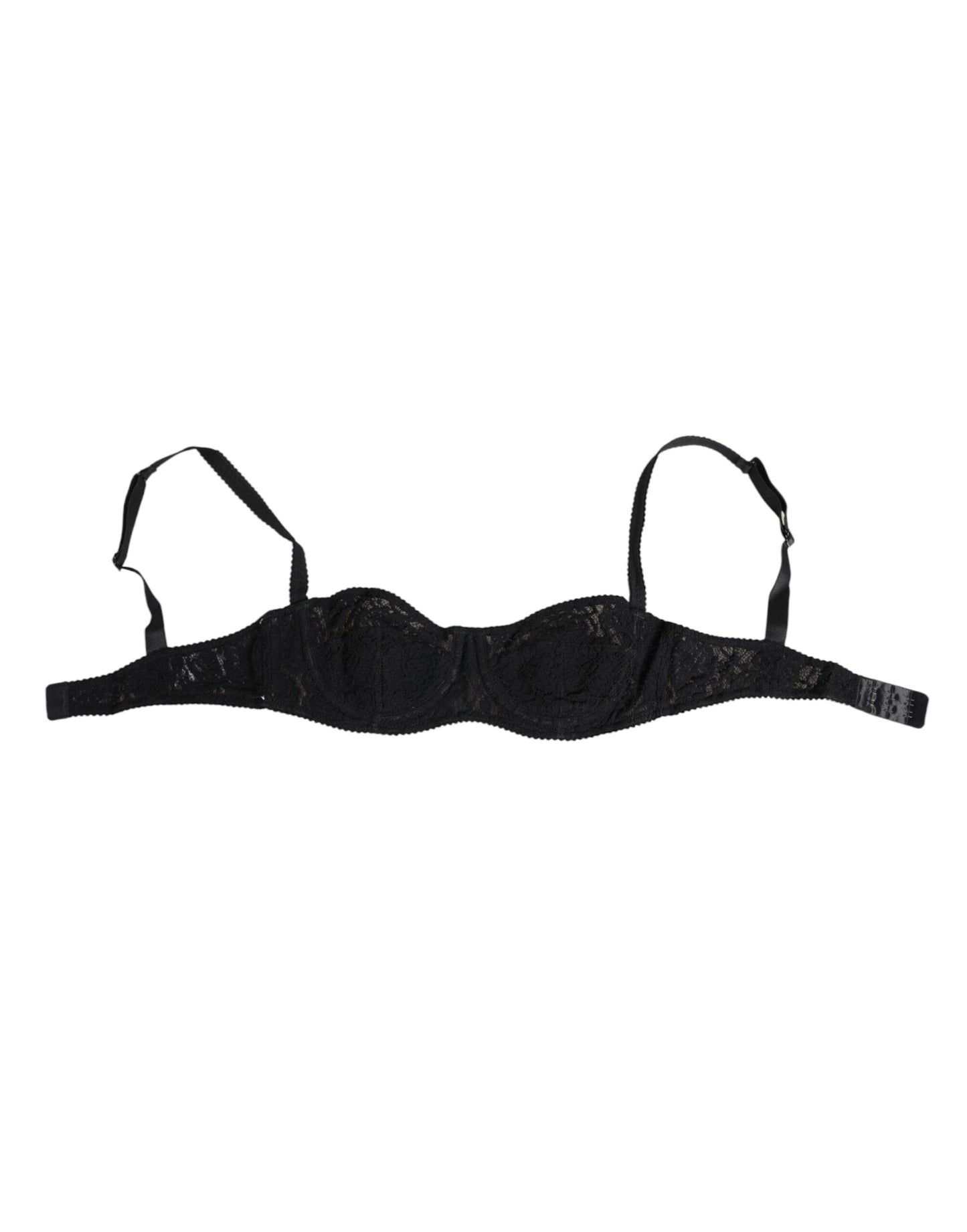 Dolce & Gabbana Black Lace Underwire Bra