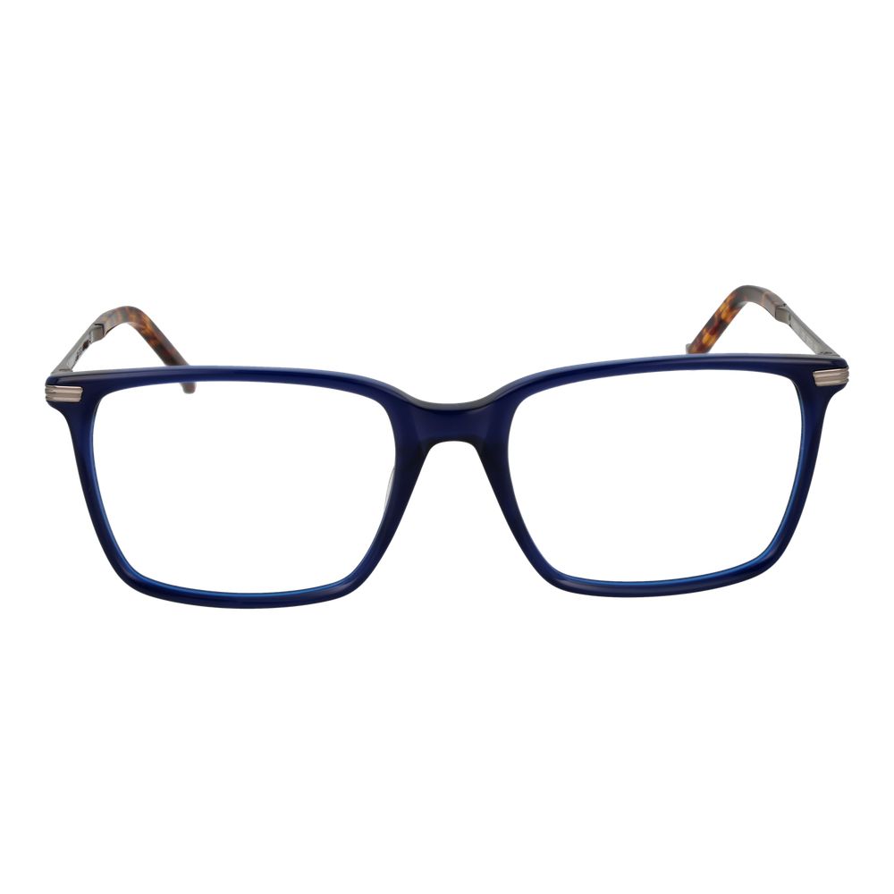 Hackett Blue Men’s Optical Glasses – Square Full-Rim Frame