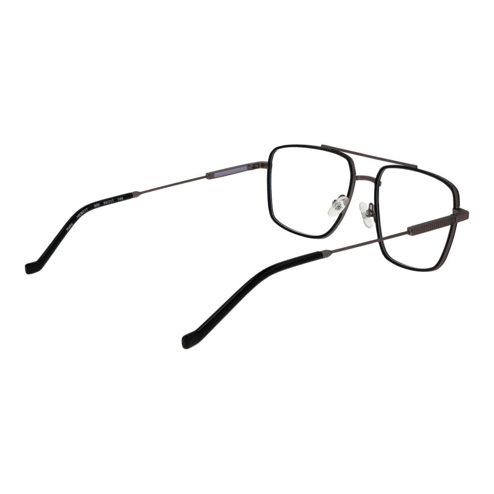 Hackett Gray Men's Optical Frames – Gunmetal Full-Rim Design
