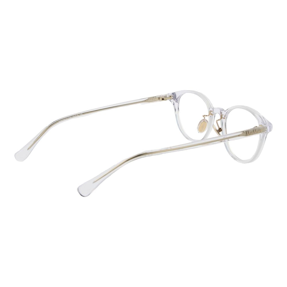 Max Mara Women's Transparent Optical Glasses – 49mm Full-Rim Frame