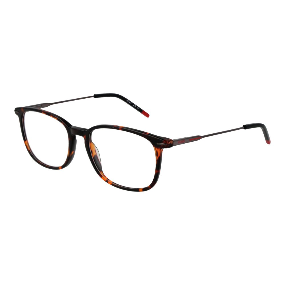 Hugo Boss Men's Optical Frames – Brown Rectangle Frame