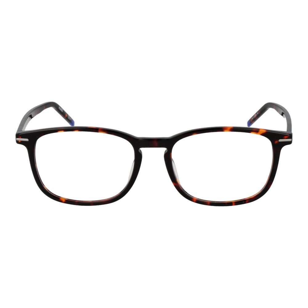 Hugo Boss Men’s Optical Glasses – Brown Rectangle Frame