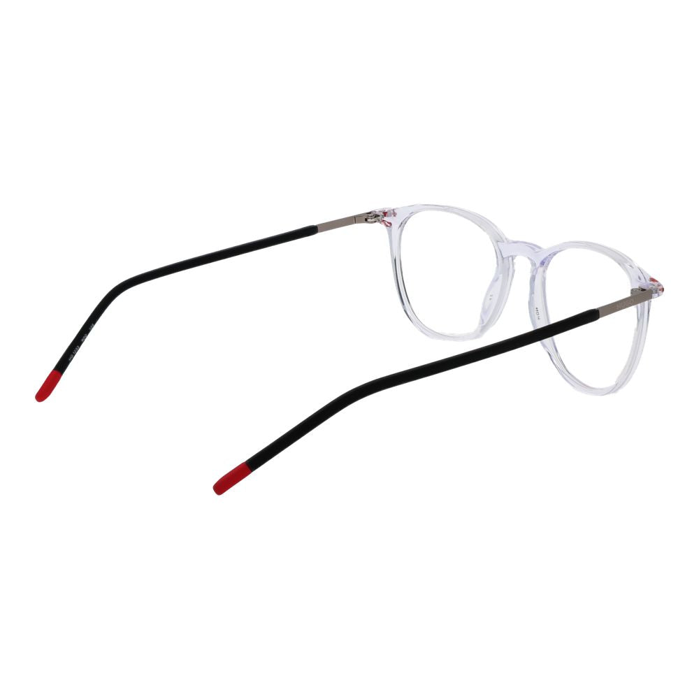Hugo Boss Men’s Transparent Optical Frames – Panto Style