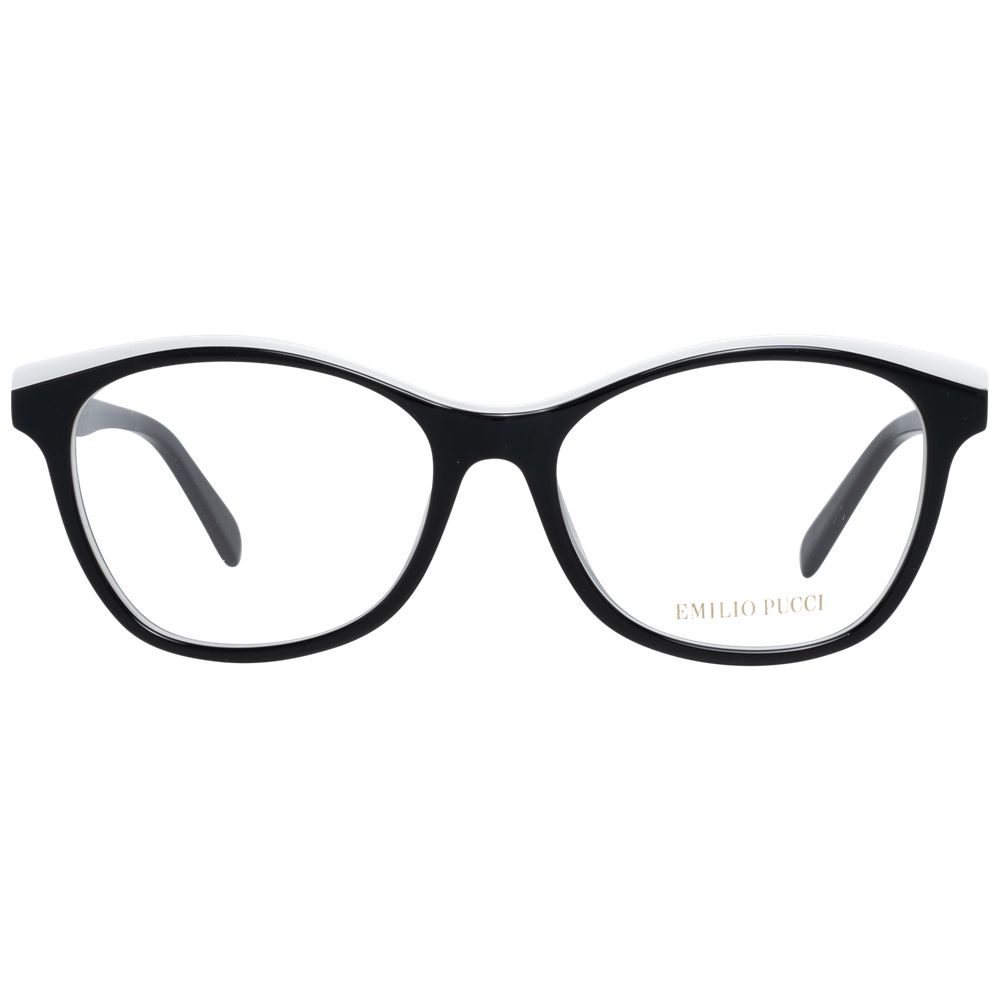 Emilio Pucci Women’s Optical Frames – Black Butterfly Style