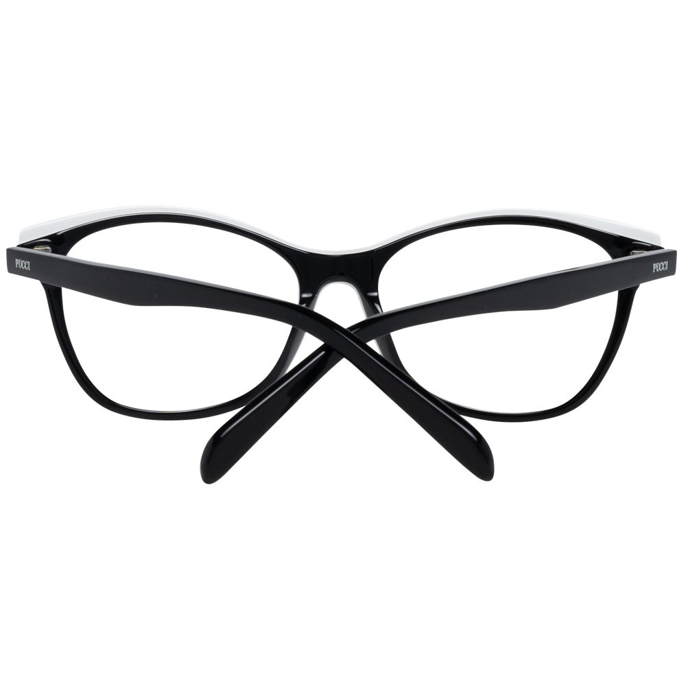 Emilio Pucci Women’s Optical Frames – Black Butterfly Style