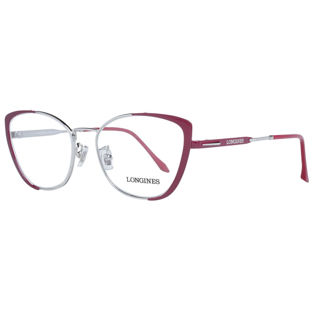 Longines Women’s Optical Frames – Burgundy Butterfly Design