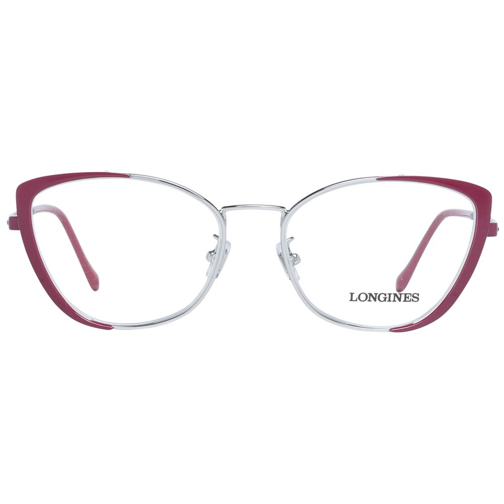 Longines Women’s Optical Frames – Burgundy Butterfly Design