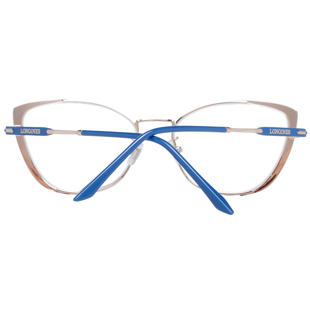 Longines Blue Women’s Optical Frames – Stylish Butterfly Design