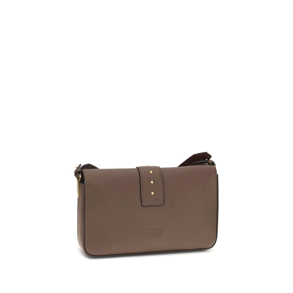 PINKO Love Leather Shoulder Bag