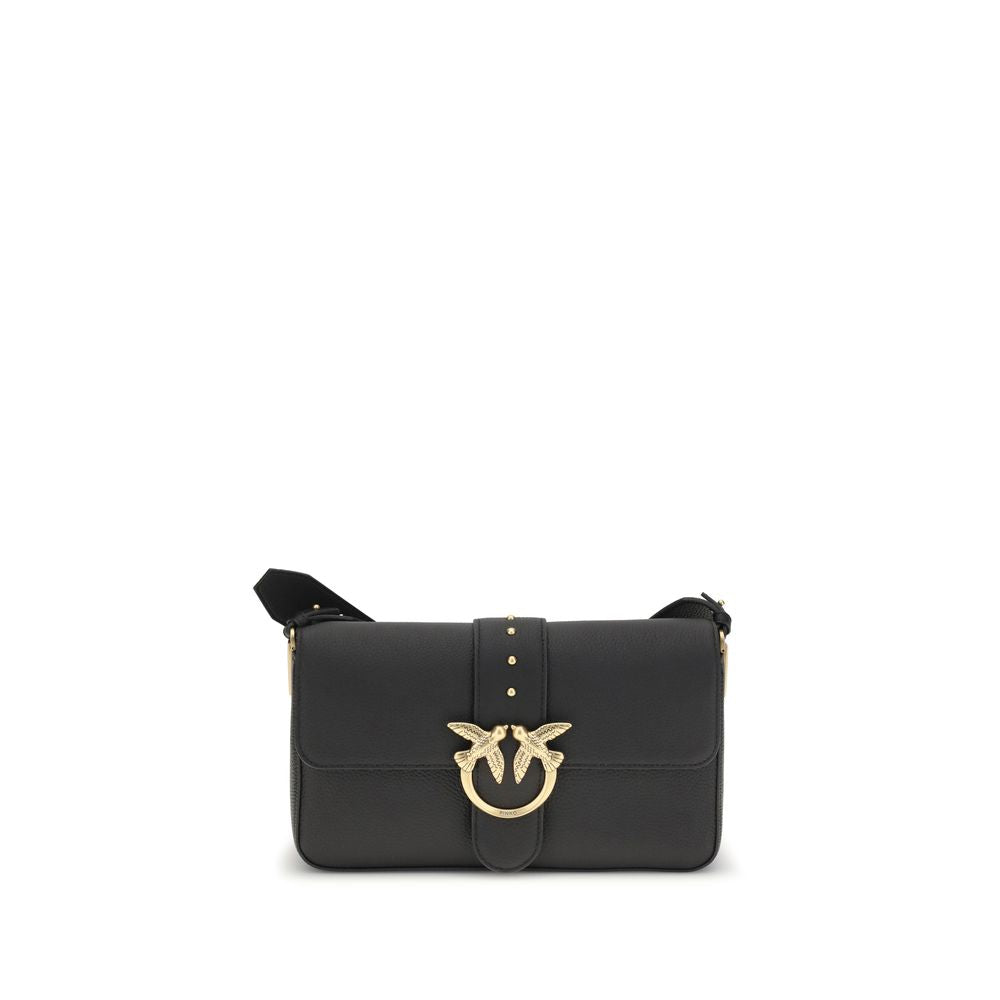 PINKO Love Leather Shoulder Bag