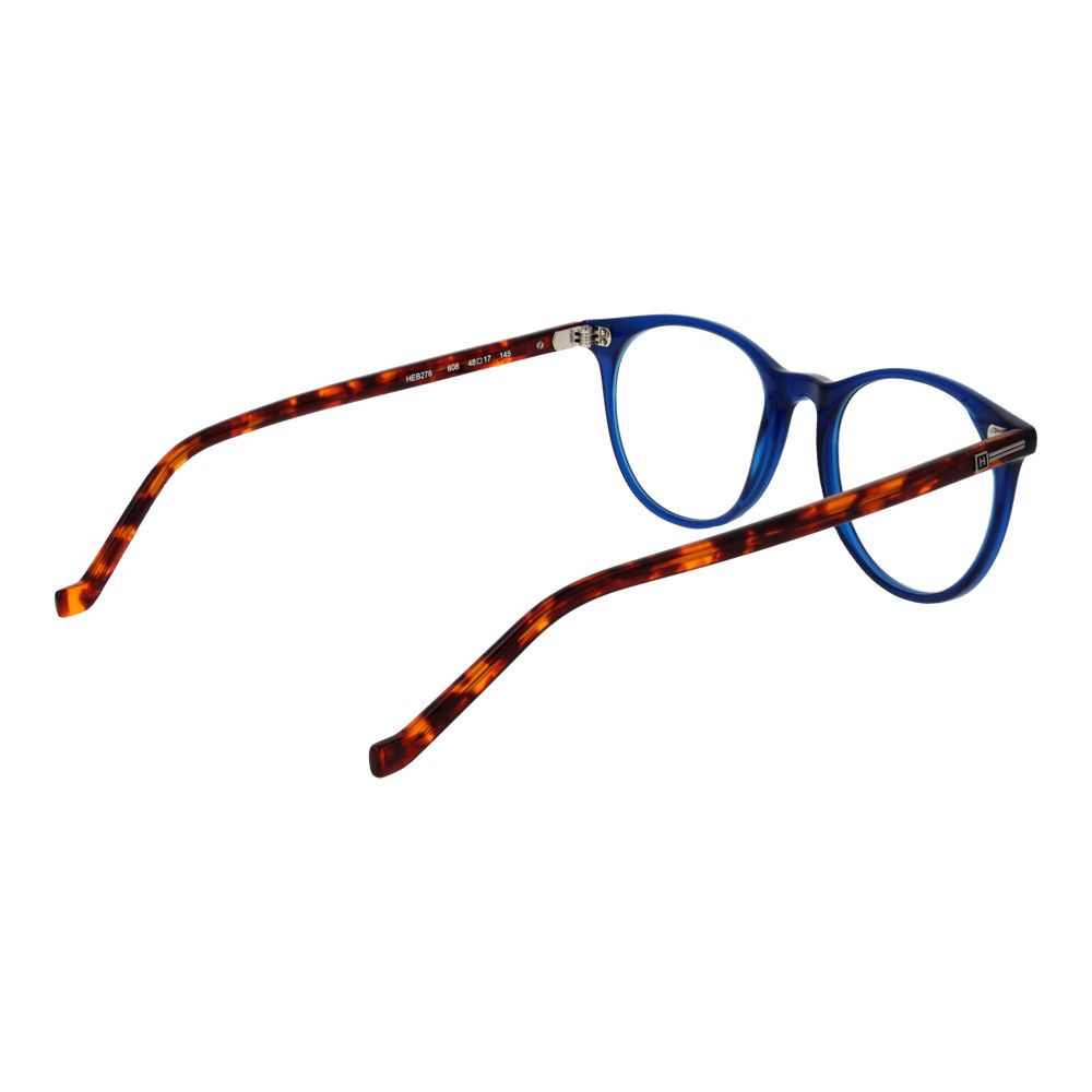 Hackett Blue Men’s Optical Frames – Stylish Round Full-Rim Design
