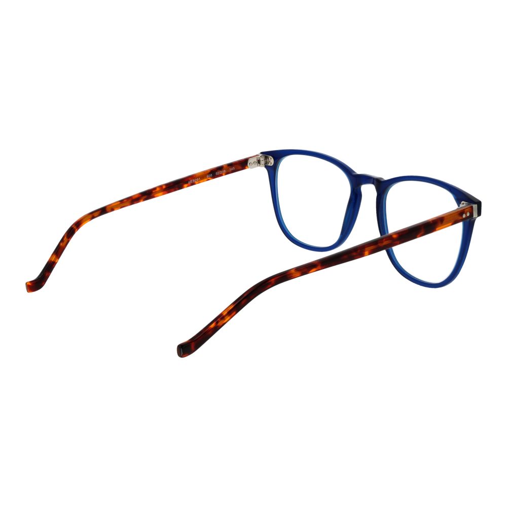 Hackett Blue Men’s Optical Frames – Panto Full-Rim Style