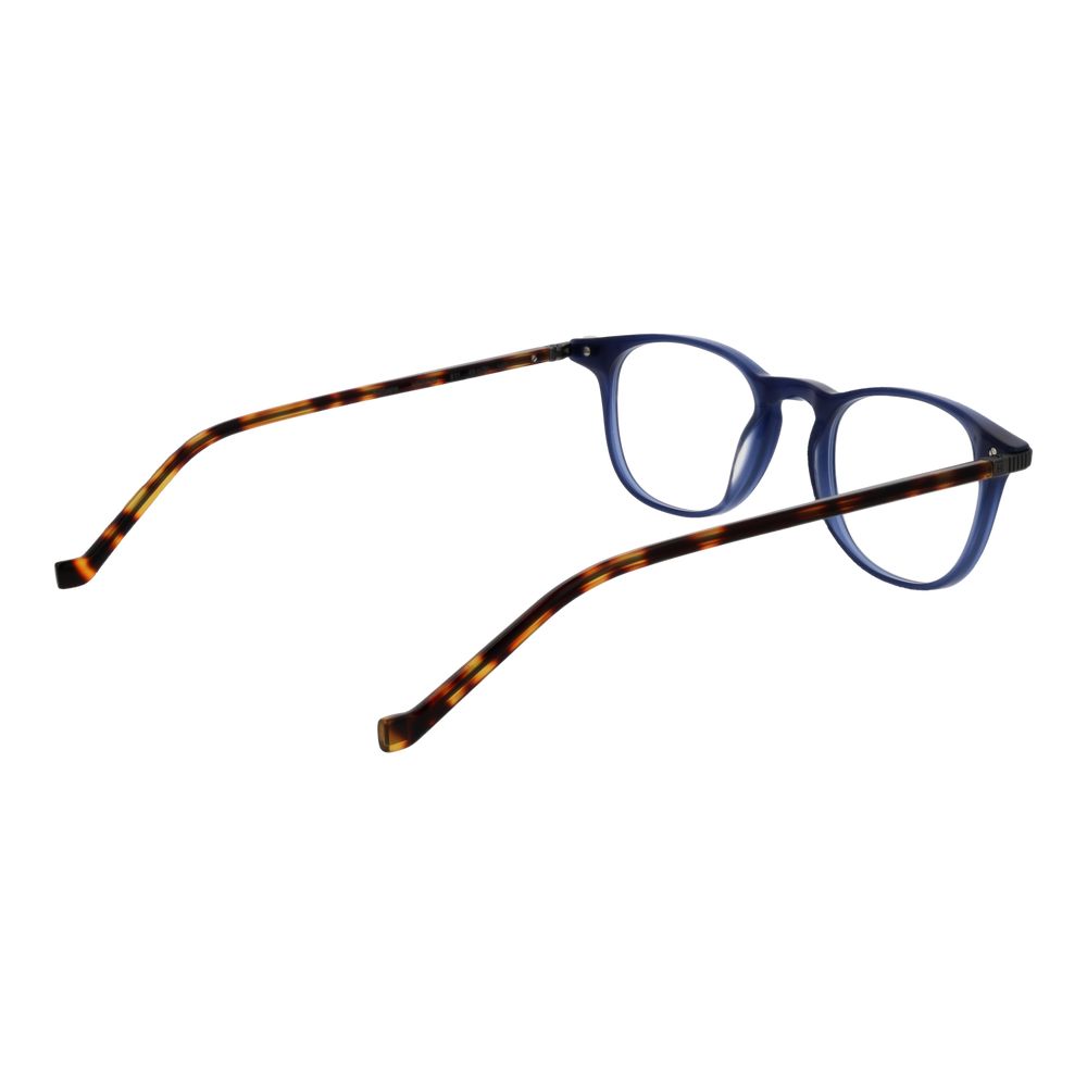 Hackett Blue Men’s Optical Frames – Rectangle Full-Rim Design